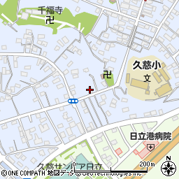 米屋商店周辺の地図