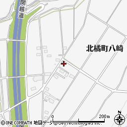 群馬県渋川市北橘町八崎2102周辺の地図