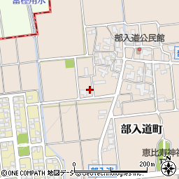 石川県白山市部入道町ル38周辺の地図