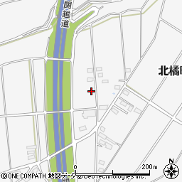 群馬県渋川市北橘町八崎2061-2周辺の地図