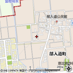 石川県白山市部入道町ル38-3周辺の地図