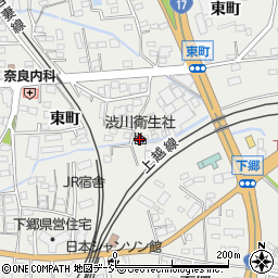 有限会社渋川衛生社周辺の地図