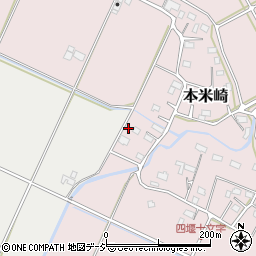 茨城県那珂市本米崎5周辺の地図