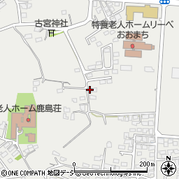 長野県大町市大町若宮町3589-2周辺の地図
