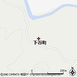 石川県金沢市下谷町周辺の地図