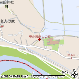 東小沢老人の家周辺の地図
