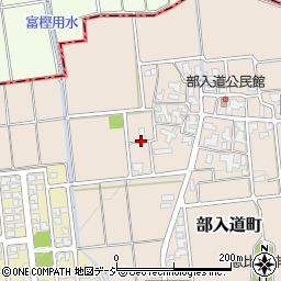 石川県白山市部入道町ル周辺の地図