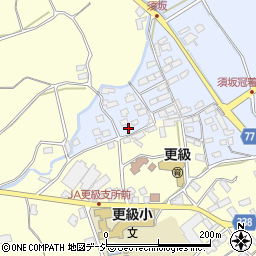 長野県千曲市須坂周辺の地図