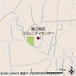 藤江地区コミュニティセンター周辺の地図
