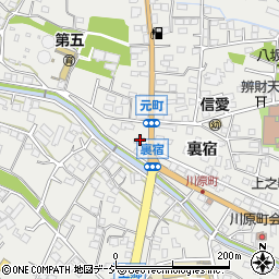 群馬県渋川市渋川裏宿2240周辺の地図