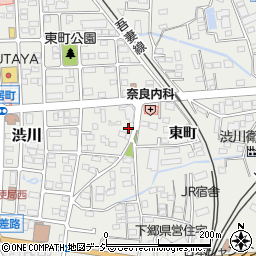 群馬県渋川市渋川東町2028周辺の地図