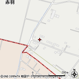 栃木県芳賀郡市貝町赤羽1804周辺の地図