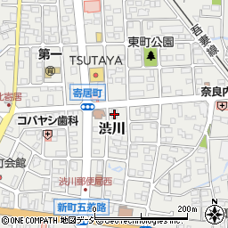 ヤクルト群馬ヤクルト販売　渋川サービスセンター周辺の地図