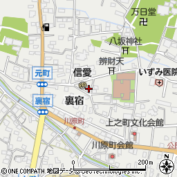 群馬県渋川市渋川裏宿2220周辺の地図