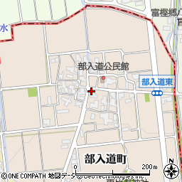 石川県白山市部入道町ロ周辺の地図