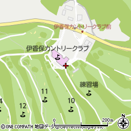 伊香保カントリークラブ周辺の地図