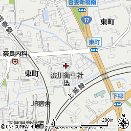 群馬県渋川市渋川東町2001-4周辺の地図