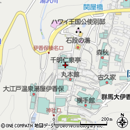 千明仁泉亭周辺の地図