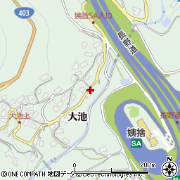 長野県千曲市八幡7852周辺の地図