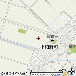 石川県白山市下柏野町周辺の地図