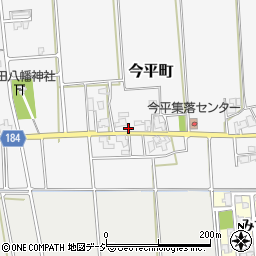 石川県白山市今平町16周辺の地図