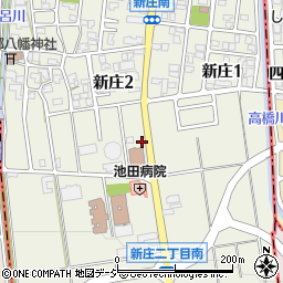 青い森薬局新庄店周辺の地図