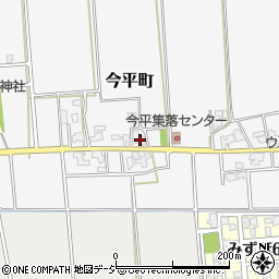 石川県白山市今平町11周辺の地図