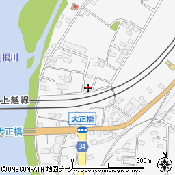 群馬県渋川市北橘町八崎204-7周辺の地図