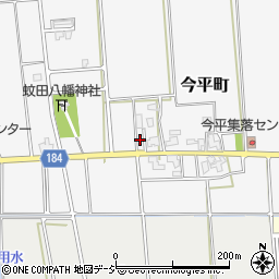 石川県白山市今平町188周辺の地図