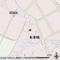 茨城県那珂市本米崎188-4周辺の地図