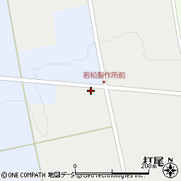 富山県南砺市打尾93周辺の地図