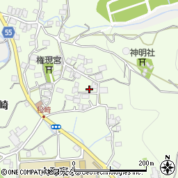 長野県大町市社松崎6529周辺の地図