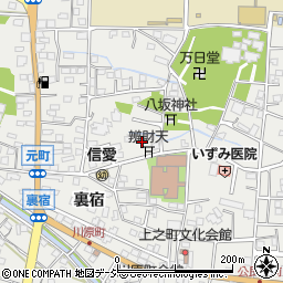 群馬県渋川市渋川元町624-1周辺の地図