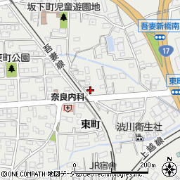 群馬県渋川市渋川東町2015周辺の地図