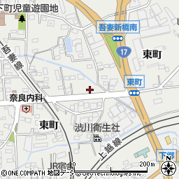 群馬県渋川市渋川東町2009周辺の地図