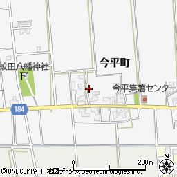 石川県白山市今平町21周辺の地図