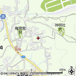 長野県大町市社松崎6523周辺の地図