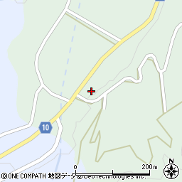 富山県南砺市太美325周辺の地図