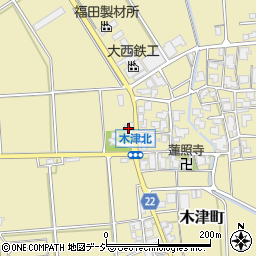 木津周辺の地図