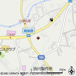 ローソン渋川明保野店周辺の地図