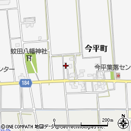 石川県白山市今平町187周辺の地図