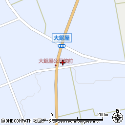 富山県南砺市大鋸屋205周辺の地図