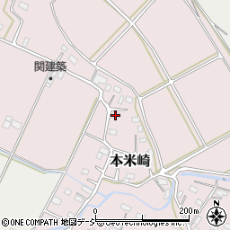 茨城県那珂市本米崎187周辺の地図