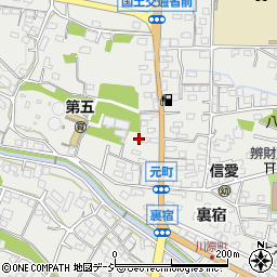 群馬県渋川市渋川元町504-5周辺の地図