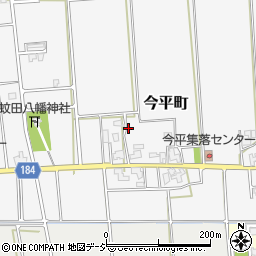 石川県白山市今平町22周辺の地図