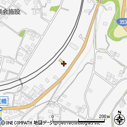 群馬県渋川市北橘町八崎172-5周辺の地図