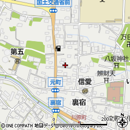 群馬県渋川市渋川元町515周辺の地図