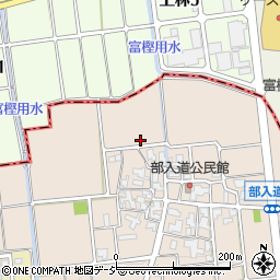石川県白山市部入道町75周辺の地図