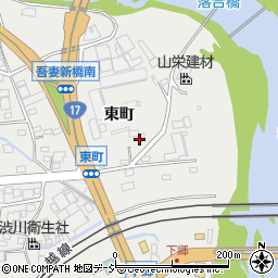 有限会社柳澤商店周辺の地図