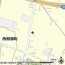 栃木県宇都宮市西刑部町2039周辺の地図